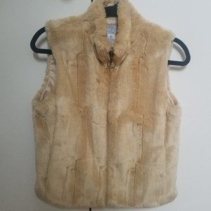 Ann Taylor, LOFT Petites Women fur vest
